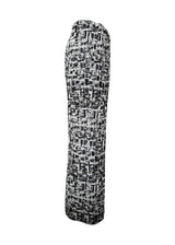 CHANEL BLACK WHITE TWEED SET