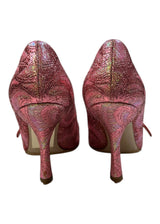 MIU MIU PINK FUOCO PUMP 37.5