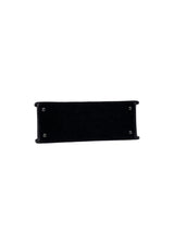 CHANEL VELVET TOP HANDLE BAG