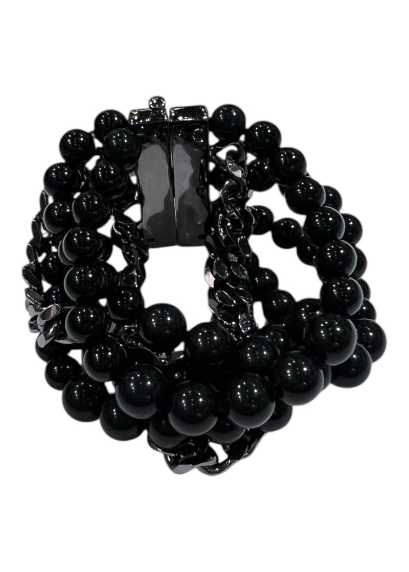 GIVENCHY  MULTISTRAND BEAD BRACELETS