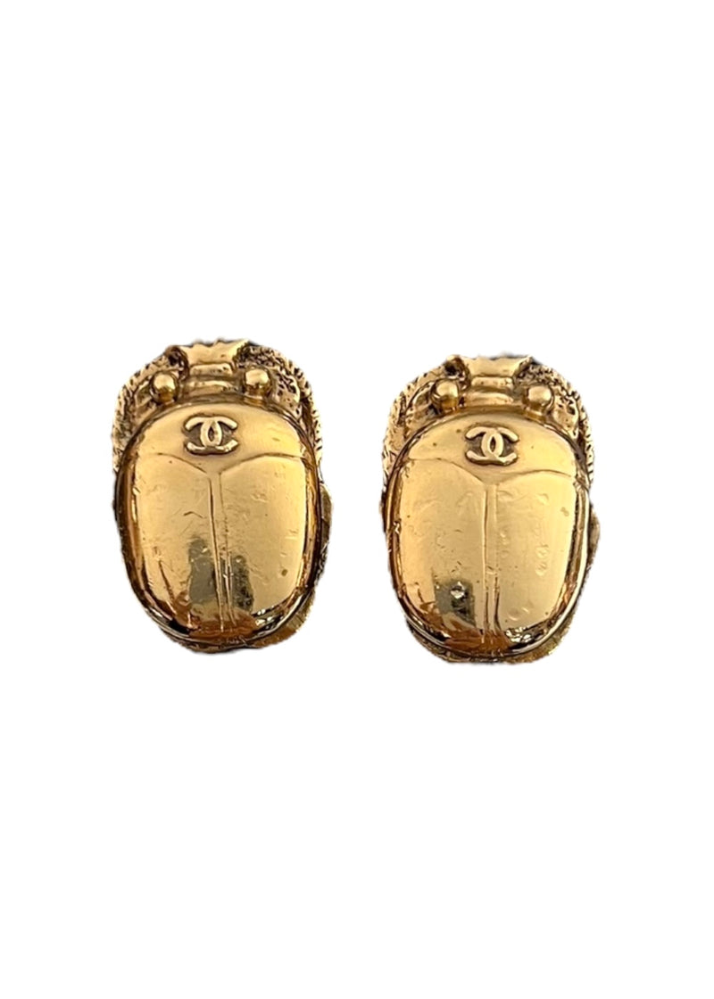 CHANEL PARIS NEW YORK EGYPT METIERS D'ART EARRINGS