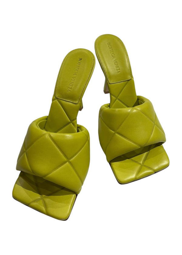 BOTTEGA VENETA QUILTED MULES 38