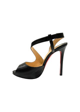 CHRISTIAN LOUBOUTIN VIVEKA LEATHER HEELS 36.5