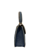 CHANEL DENIM TOP HANDLE BAG