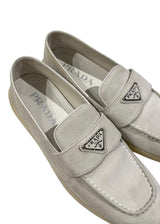 PRADA SUEDE LOAFERS 37