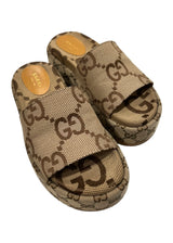 GUCCI WOMEN'S PLATFORM SLIDE SANDALS 36