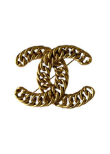 CHANEL VINTAGE CC BROOCH