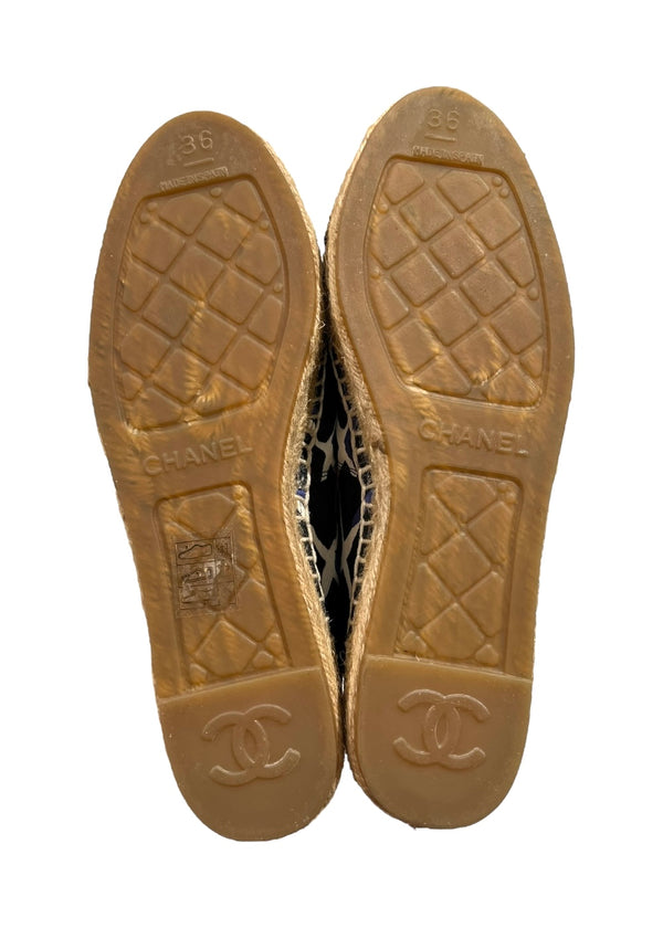 CHANEL CANVAS ESPRILLES 36
