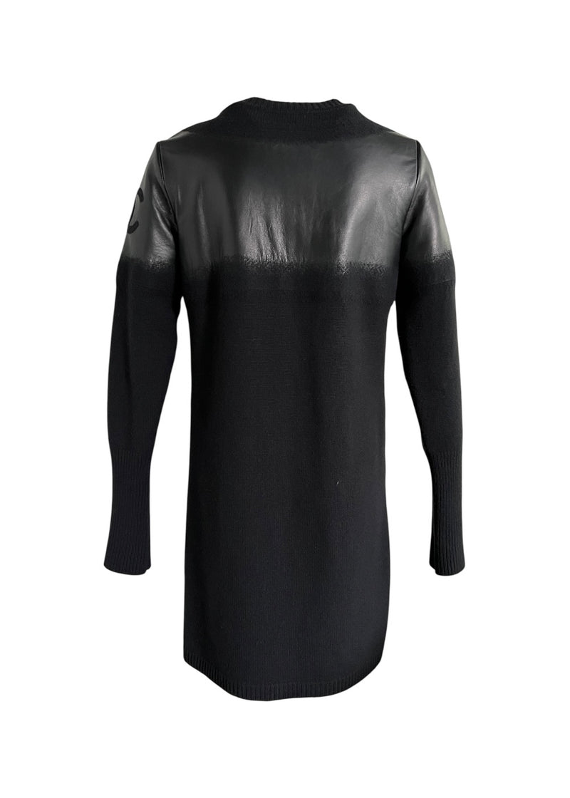 CHANEL lAMBSKIN LONG CARDIGAN 38