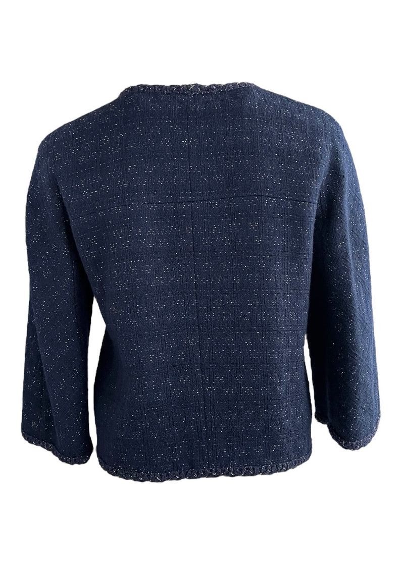 CHANEL TWEED JACKET 38