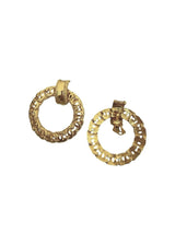 CHANEL CC VINTAGE EARRINGS