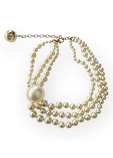 CHANEL PEARL CC NECKLACE