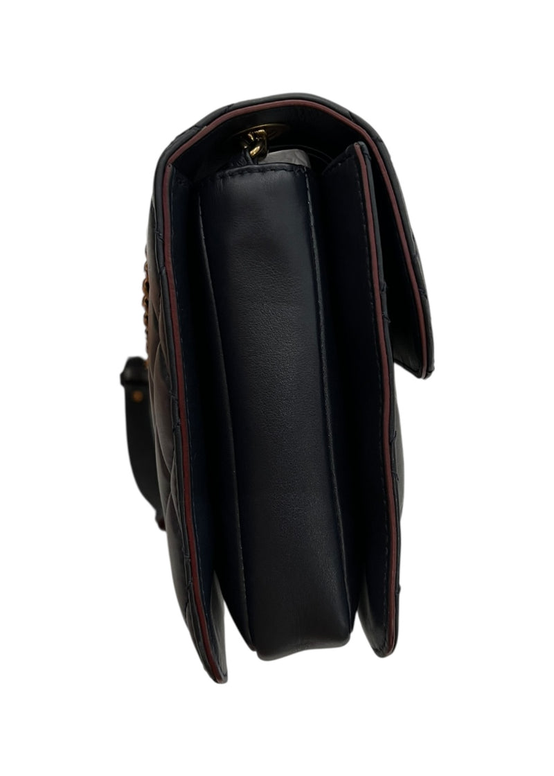 CHANEL FLAP NAVY BAG