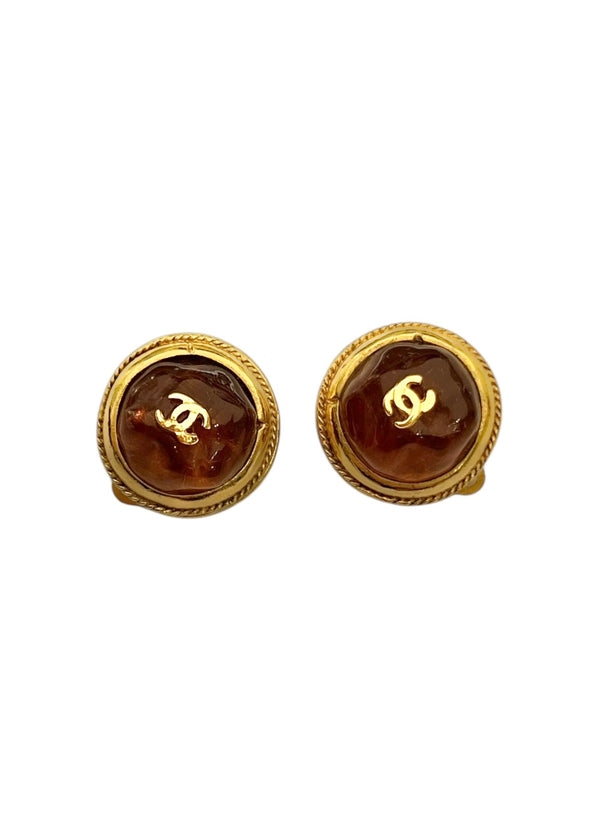 CHANEL GRIPOIX VINTAGE EARRINGS