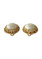 CHANEL PEARL VINTAGE EARRINGS