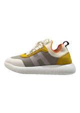 HERMES MULTICOLOR SUEDE SNEAKER 36