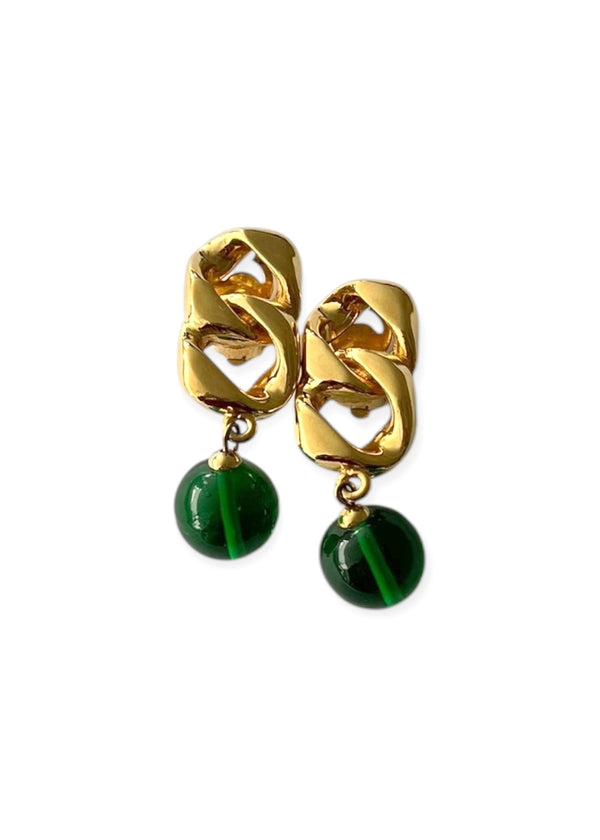 CHANEL GRIPOIX VINTAGE EARRINGS