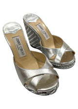 JIMMY CHOO ALMER WEDGE SANDALS 36