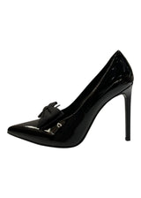 SAINT LAURENT PATENT LEATHER BOW PUMP 39