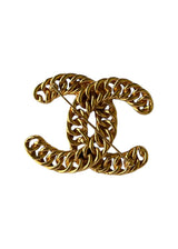 CHANEL VINTAGE CC BROOCH