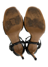 VALENTINO ROCKSTUD ANKLE STRAP SANDAL 37.5