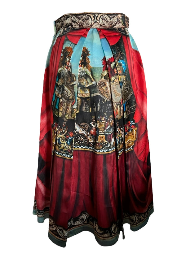 DOLCE&GABBANA MIDI SKIRT 40