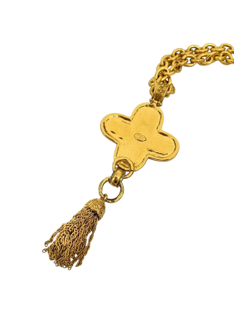 CHANEL VINTAGE GRIPOIX NECKLACE