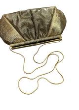 JUDITH LEIBER LIZARD EVENING BAG