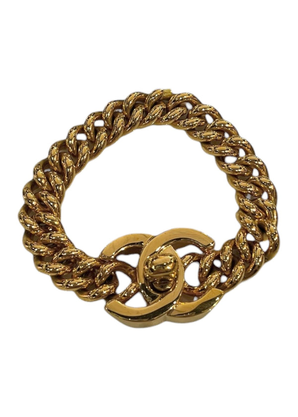 VINTAGE CHANEL CC BRACELET