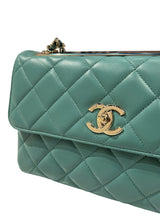 CHANEL LAMBSKIN MEDIUM TRENDY CC FLAP