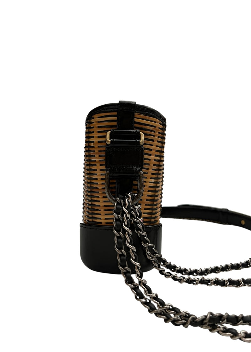 CHANEL GABRIELLE SMALL SHOULDER BAG RATTEN