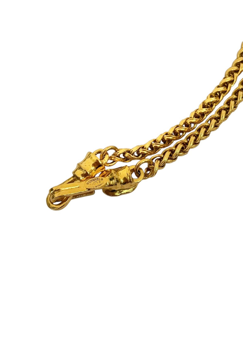 CHANEL MAGNIFYING GLASS VINTAGE NECKLACE