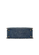 CHANEL DENIM TOP HANDLE BAG