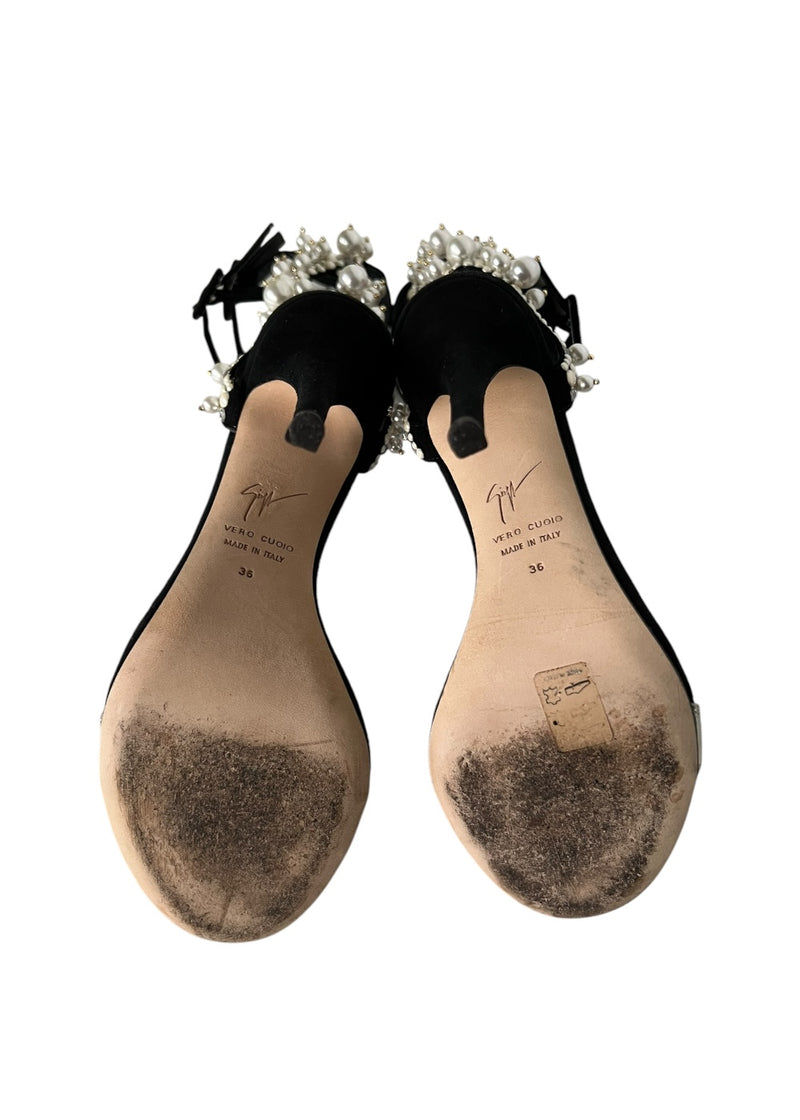 GIUSEPPE PEARL SANDALS 36