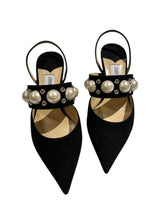 JIMMY CHOO SUEDE SLING BACK 36.5
