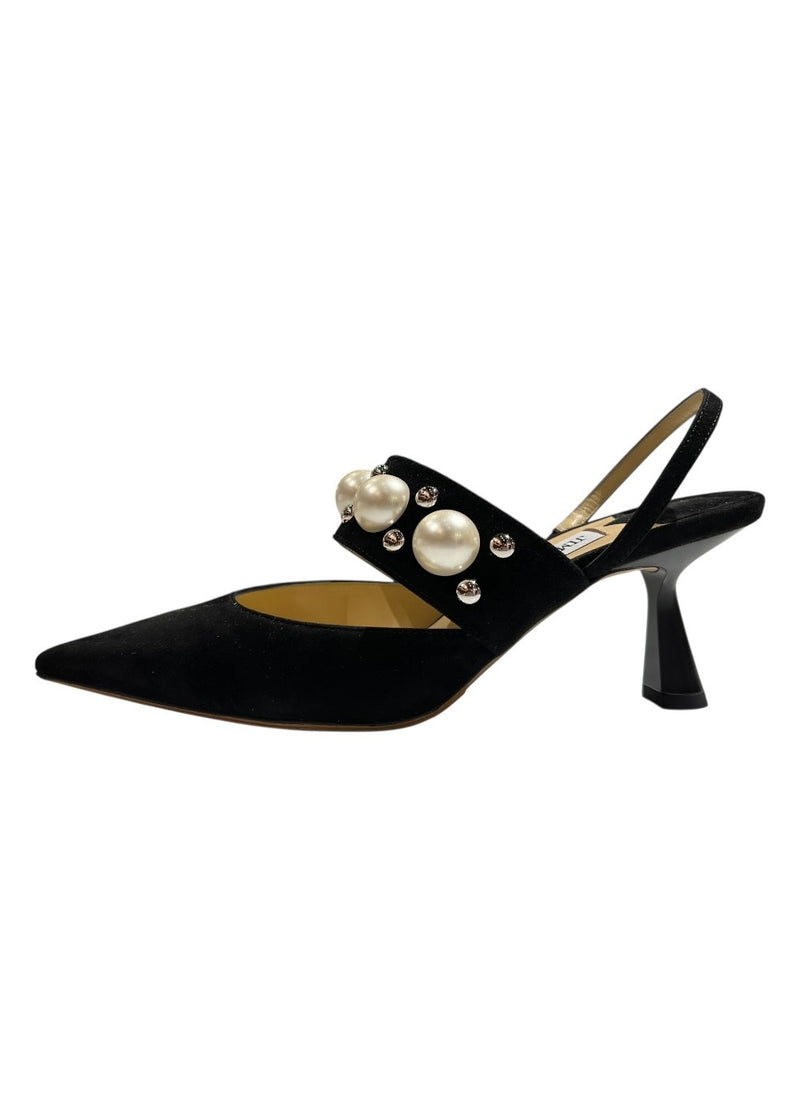 JIMMY CHOO SUEDE SLING BACK 36.5
