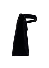 CHANEL VELVET TOP HANDLE BAG