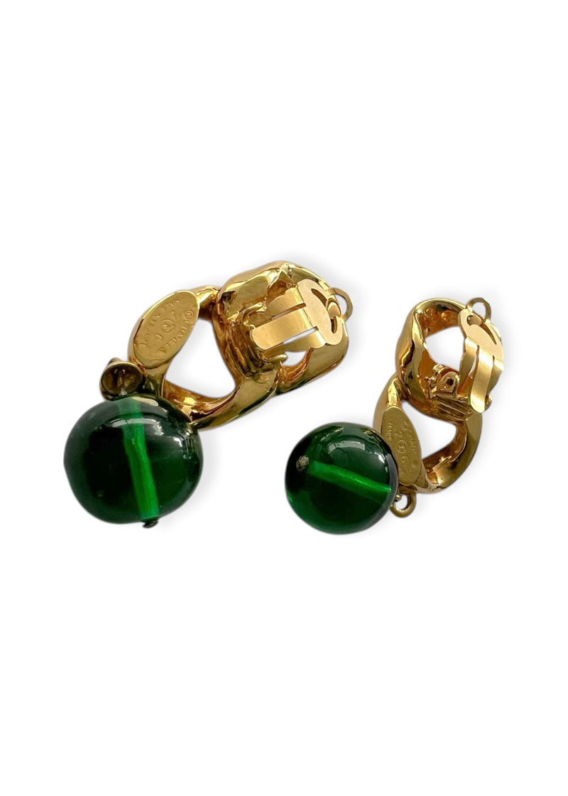 CHANEL GRIPOIX VINTAGE EARRINGS