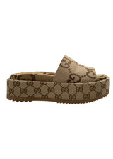 GUCCI WOMEN'S PLATFORM SLIDE SANDALS 36