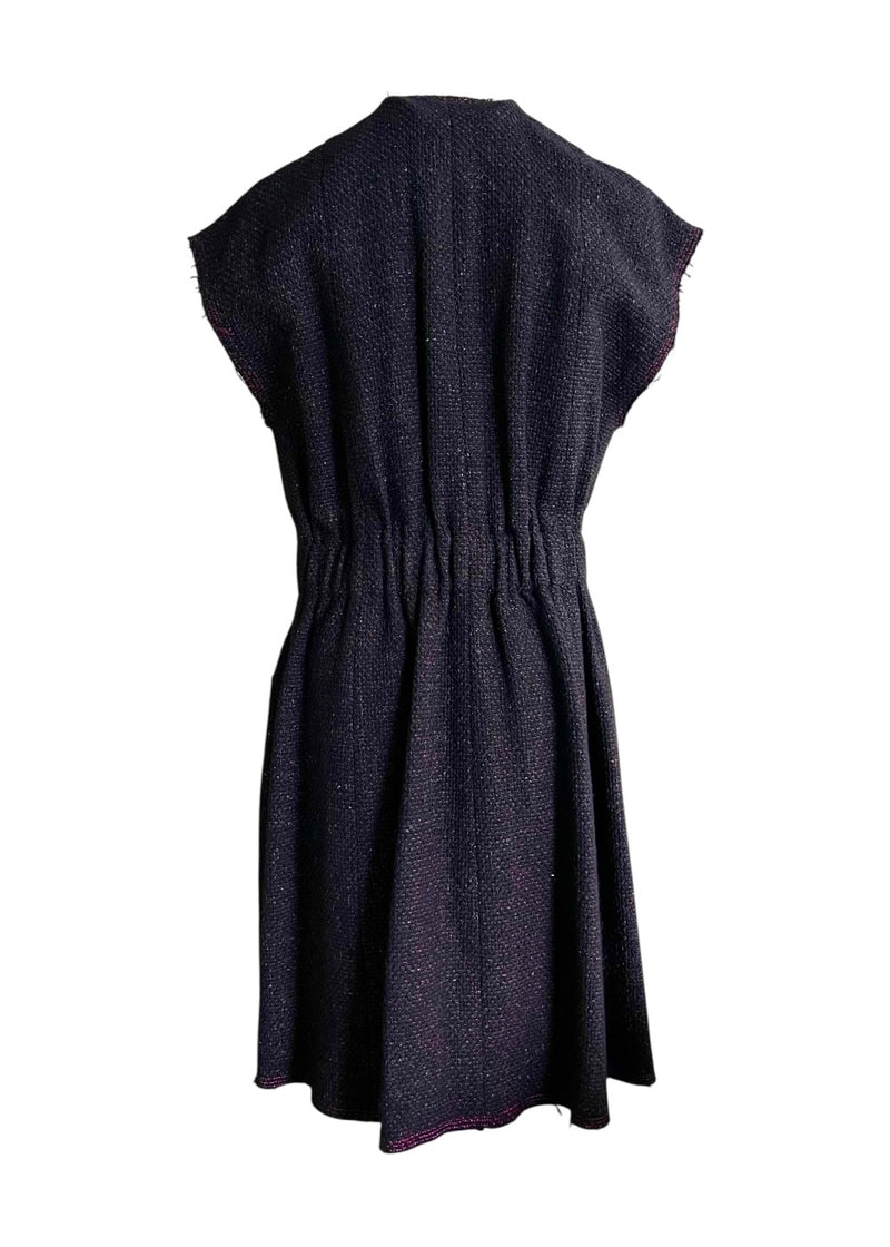 CHANEL TWEED DRESS 38