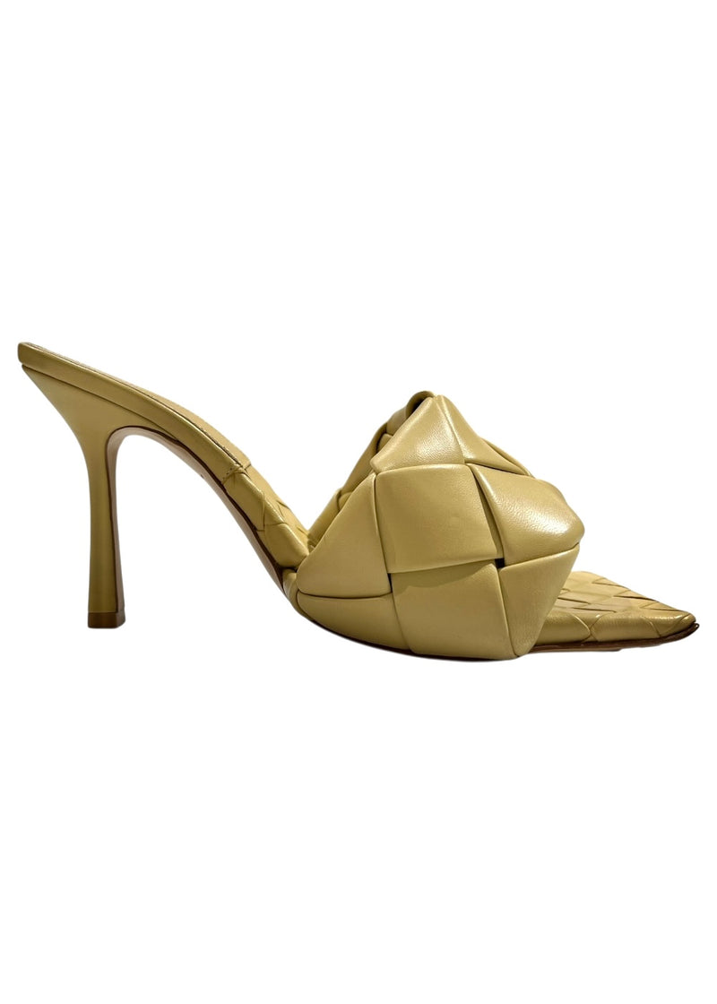 BOTTEGA VENETA QUILTED MULES 37.5