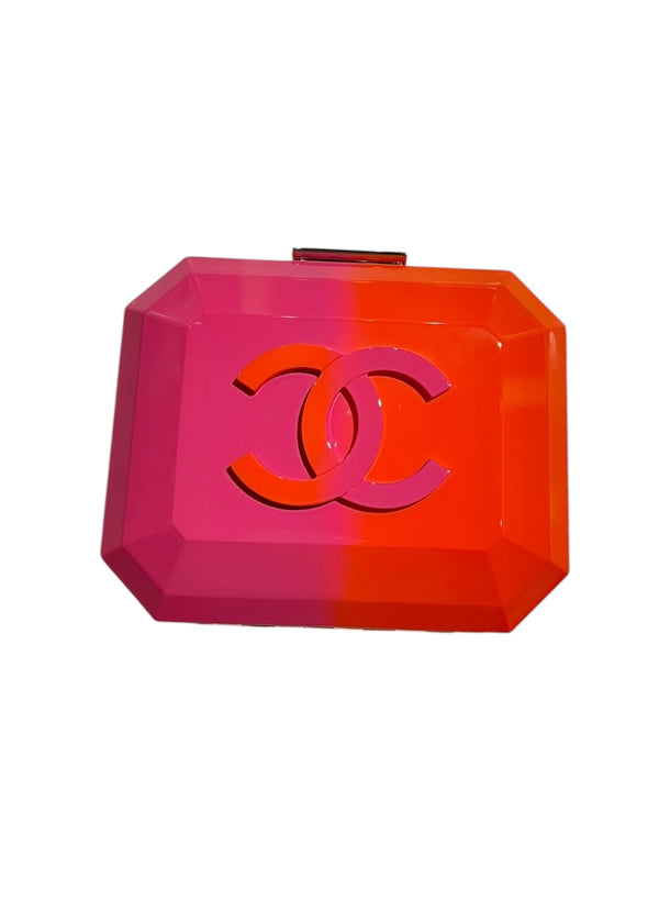 CHANEL MINAUDIERE OMBRE RUNWAY BAG