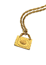 CHANEL CLASSIC FLAP VINTAGE NECKLACE