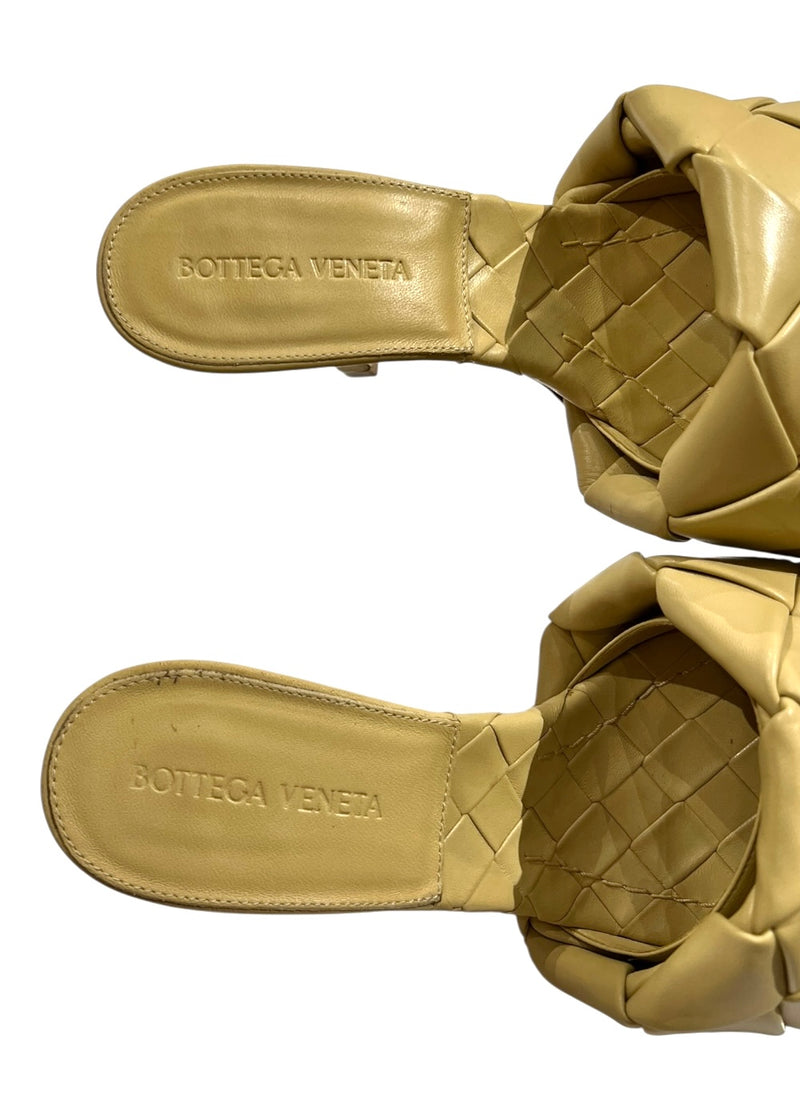 BOTTEGA VENETA QUILTED MULES 37.5