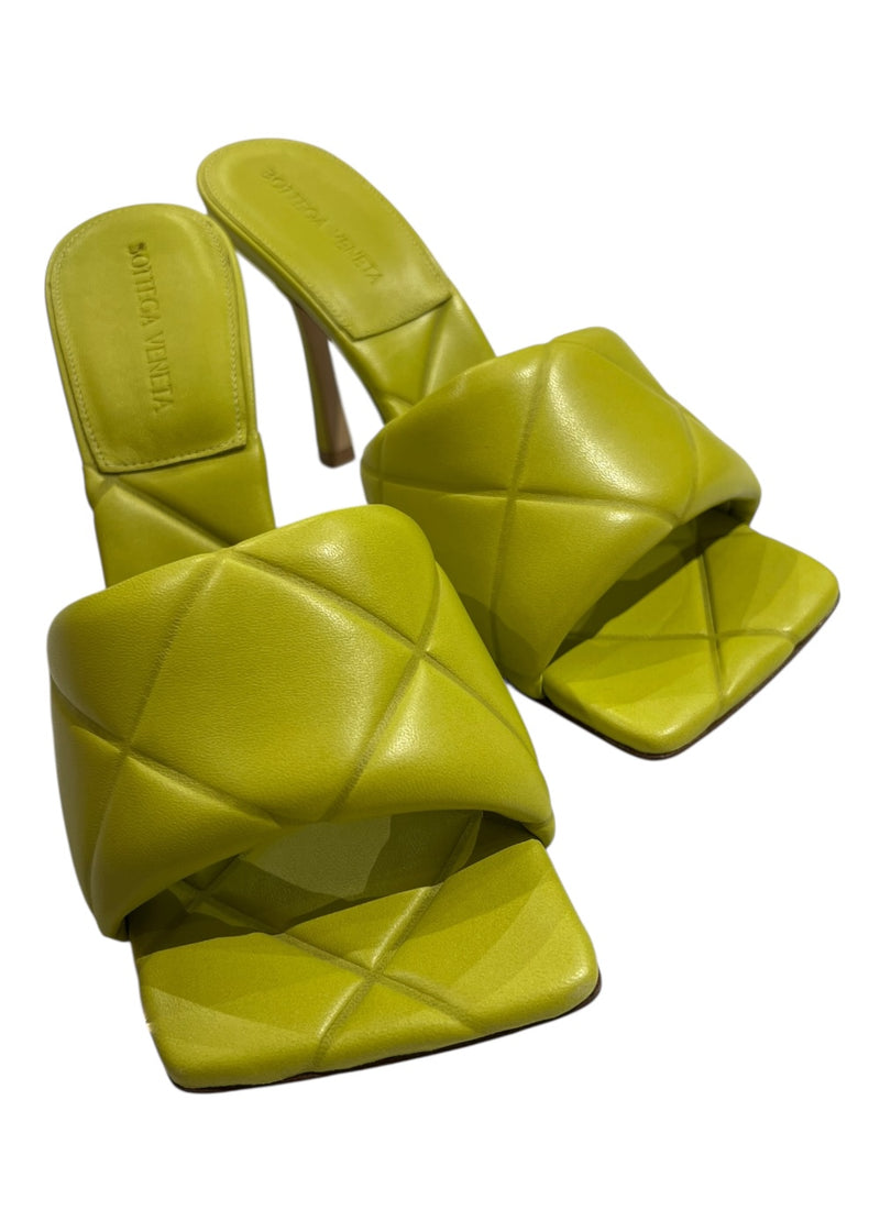 BOTTEGA VENETA QUILTED MULES 38