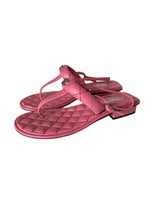 CHANEL PINK SANDALS 38