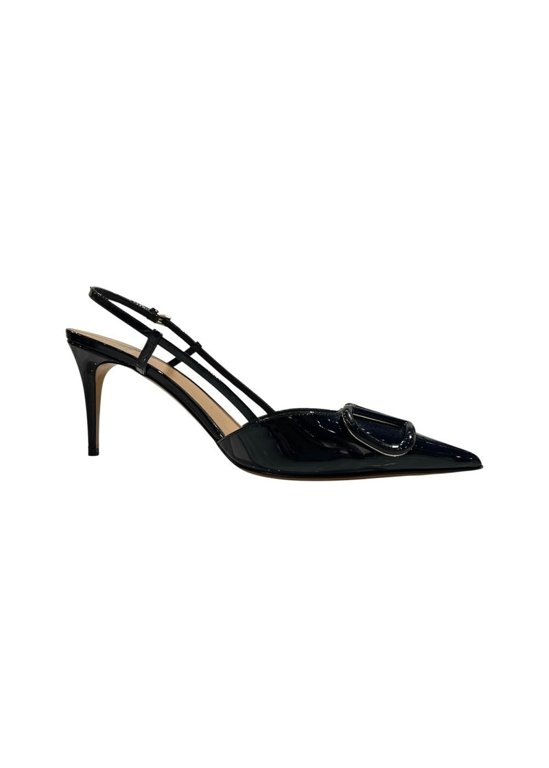 VALENTINI VLOGO PATENT SLINGBACK 40