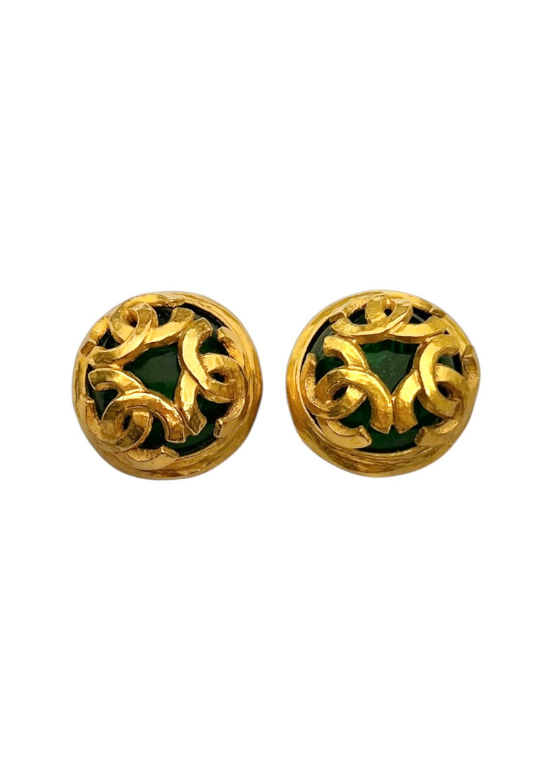 CHANEL GRIPOIX VINTAGE EARRINGS