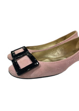 ROGER VIVIER SUEDE FLATS 37