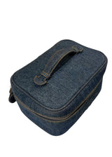 CHANEL VINTAGE DENIM VANITY BAG